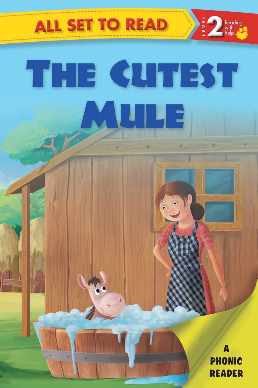ALL SET TO READ LEVEL- 2 PHONIC READER THE CUTEST MULE