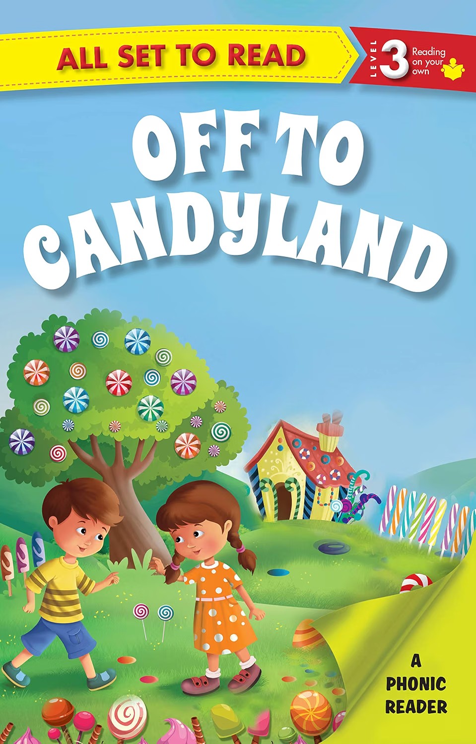 ALL SET TO READ LEVEL- 3 PHONIC READER OFF TO CANDYLAND