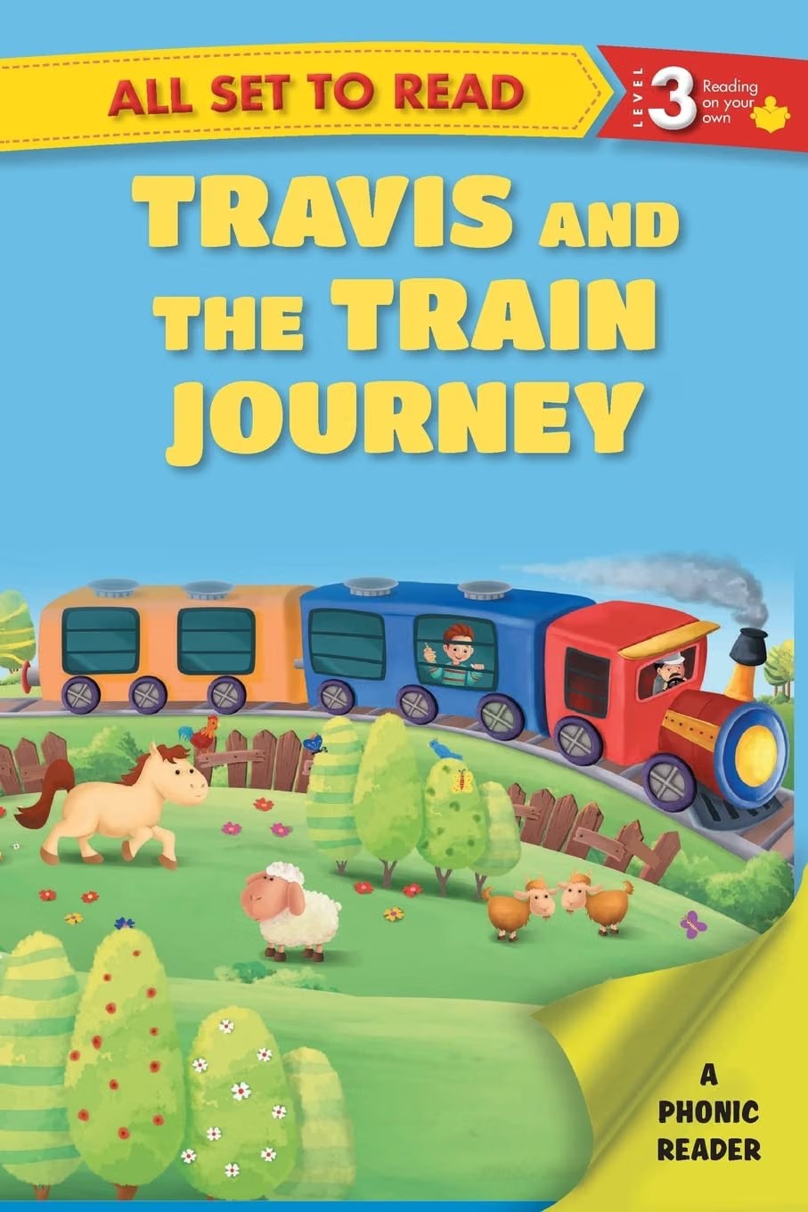 ALL SET TO READ LEVEL- 3 PHONIC READER TRAVIS AND THE TRAIN JOURNEY