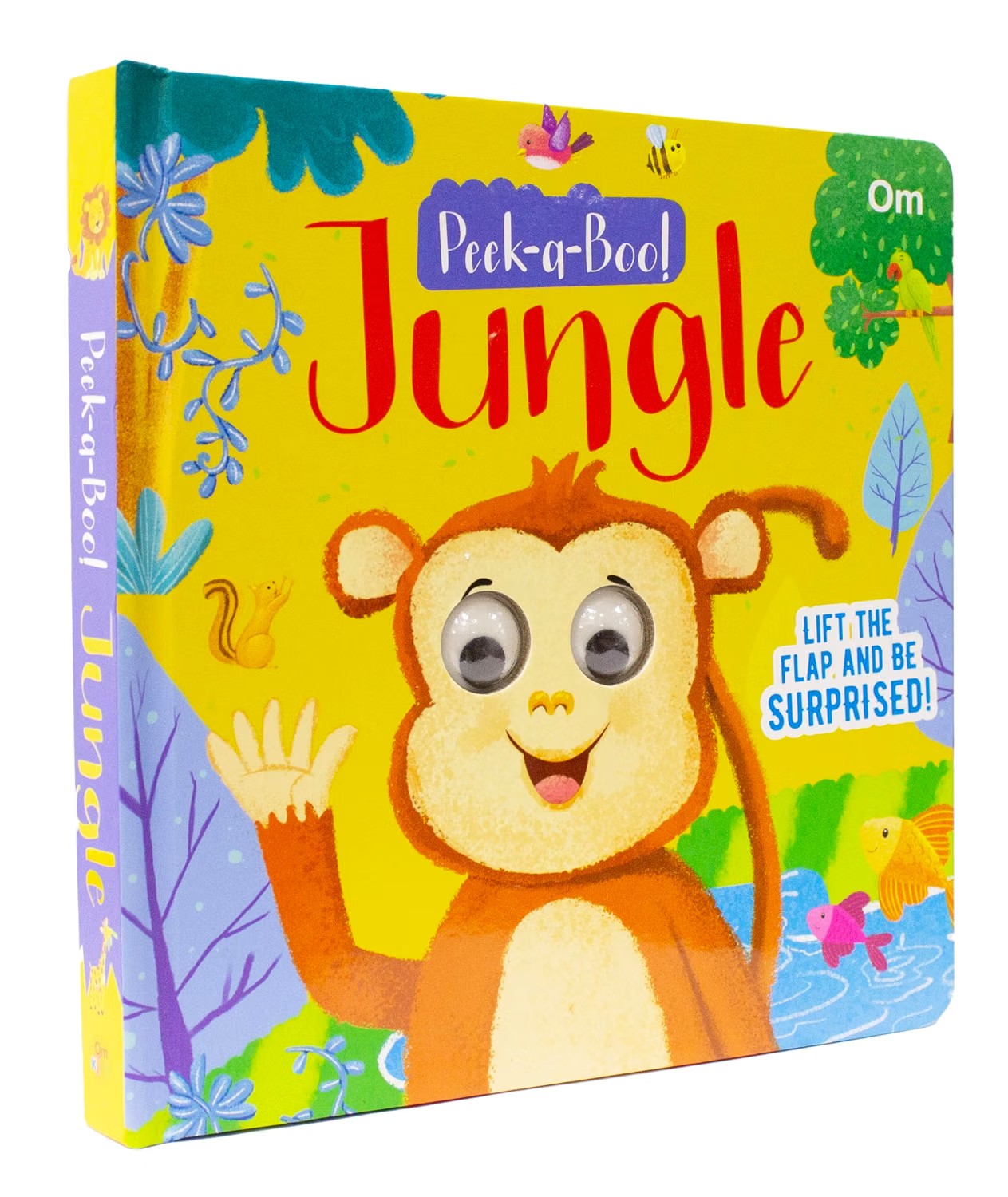 PEEK-A-BOO! JUNGLE BOARD BOOK FOR CHILDREN: LIFT THE FLAP ADVENTURE FOR BABIES AND TODDLERS