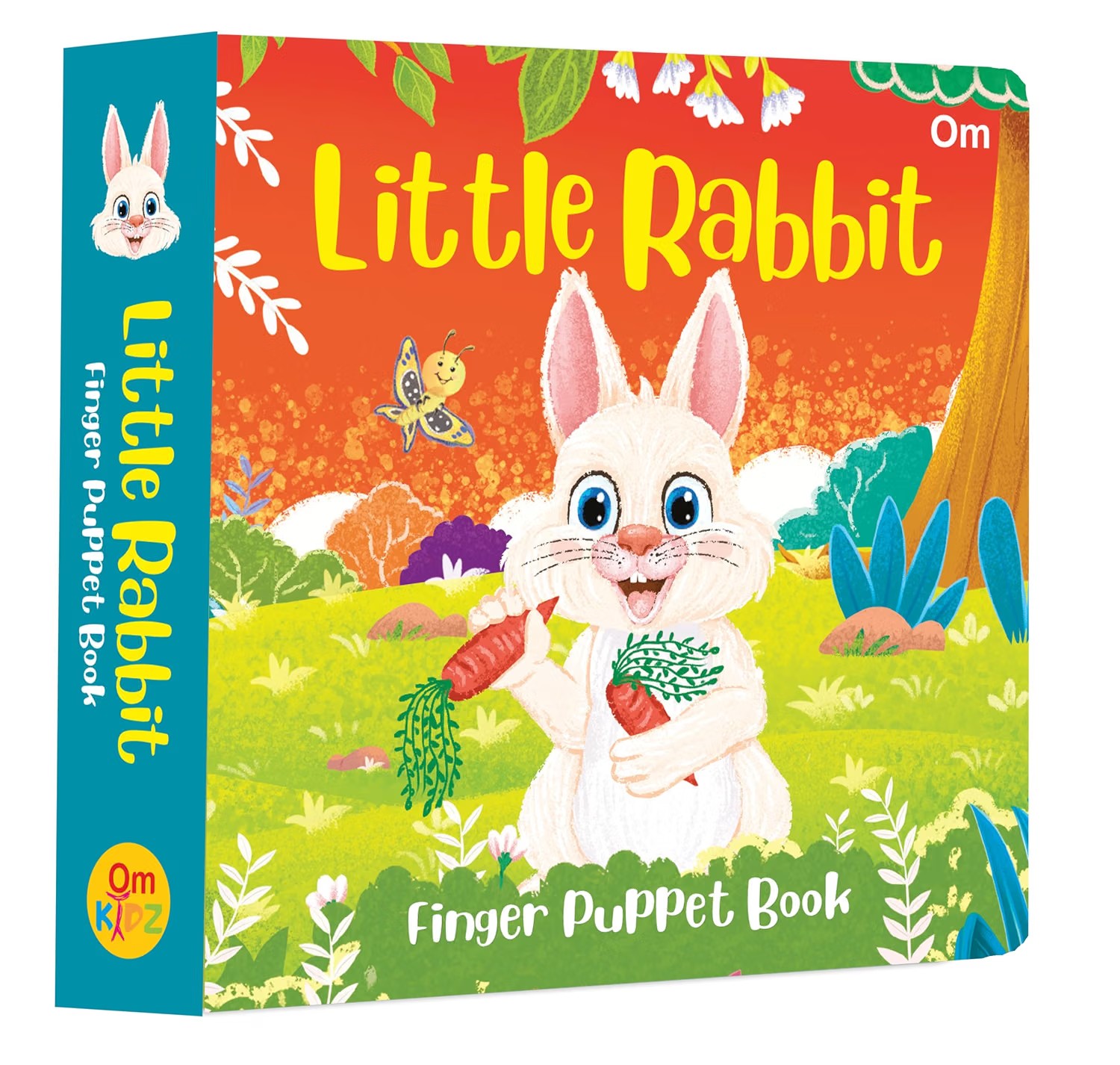 LITTLE RABBIT FINGER PUPPET BOOK - FUN ACTIVITIES BOARD BOOKS FOR KIDS – PICTURE BOOK