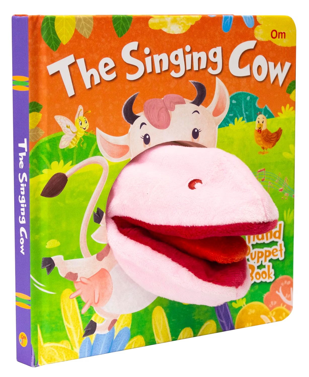 HAND PUPPET BOOK-THE SINGING COW