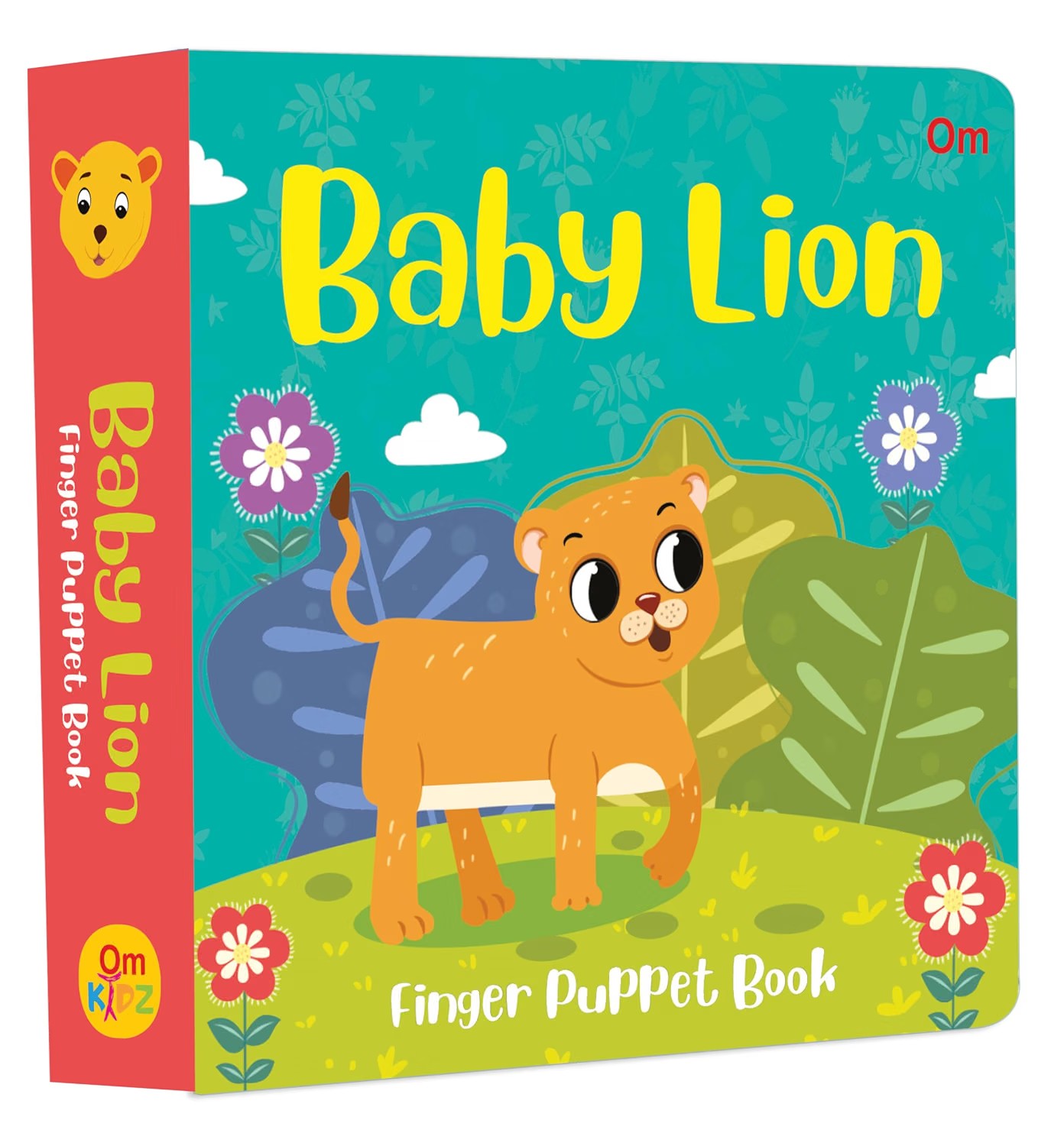 Activity Book: Baby Lion Finger Puppet Book – Fun Activities Board books for Kids