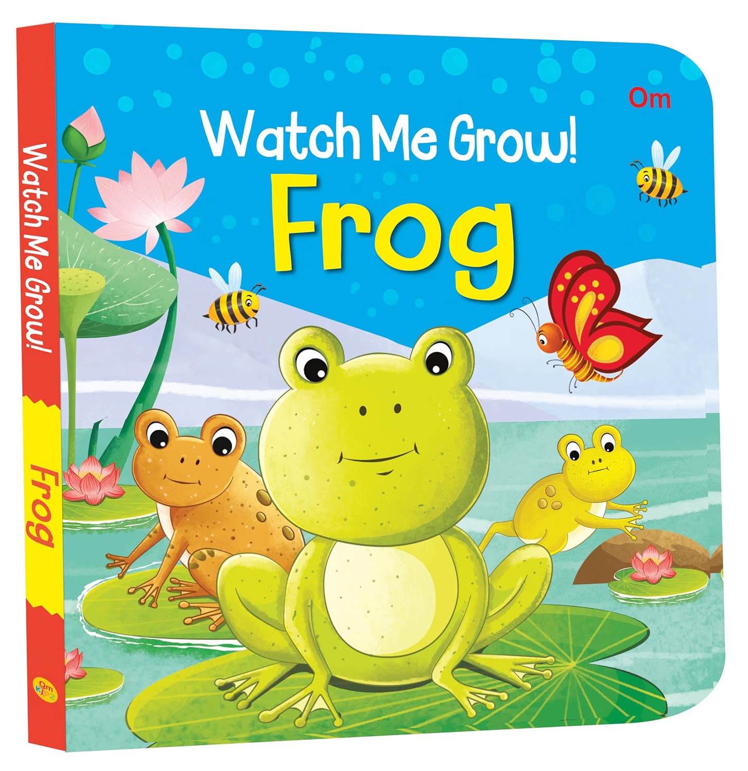 BOARD BOOK: WATCH ME GROW! FROG- ACTIVITY BOOK FOR CHILDREN AGE 3-5 YEARS