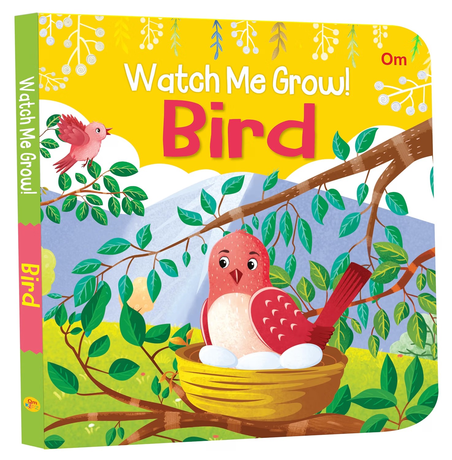 BOARD BOOK: WATCH ME GROW! BIRD- ACTIVITY BOOK FOR CHILDREN AGE 3-5 YEARS
