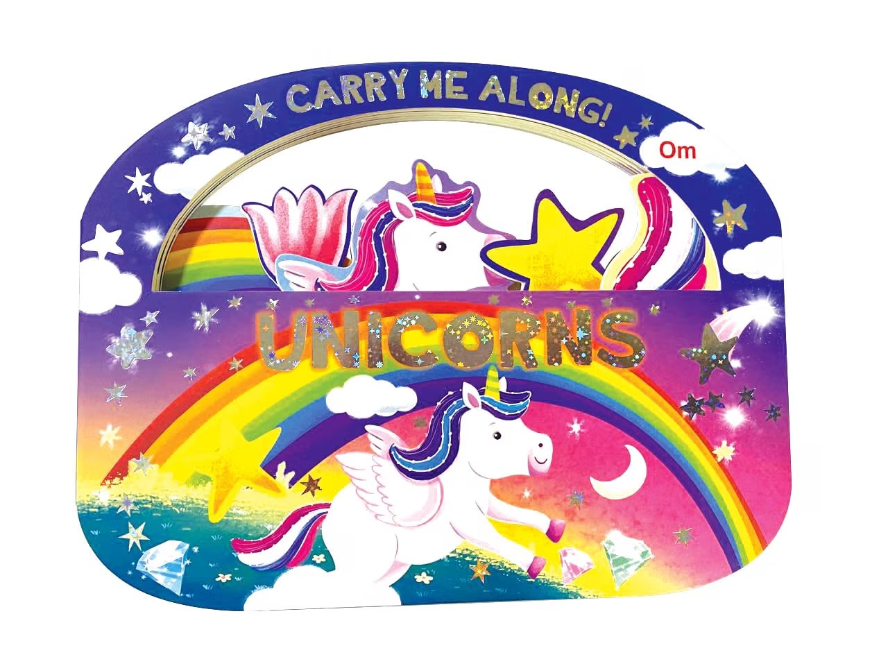 BOARD BOOK: CARRY ME ALONG - UNICORNS - BOARD BOOK FOR KIDS