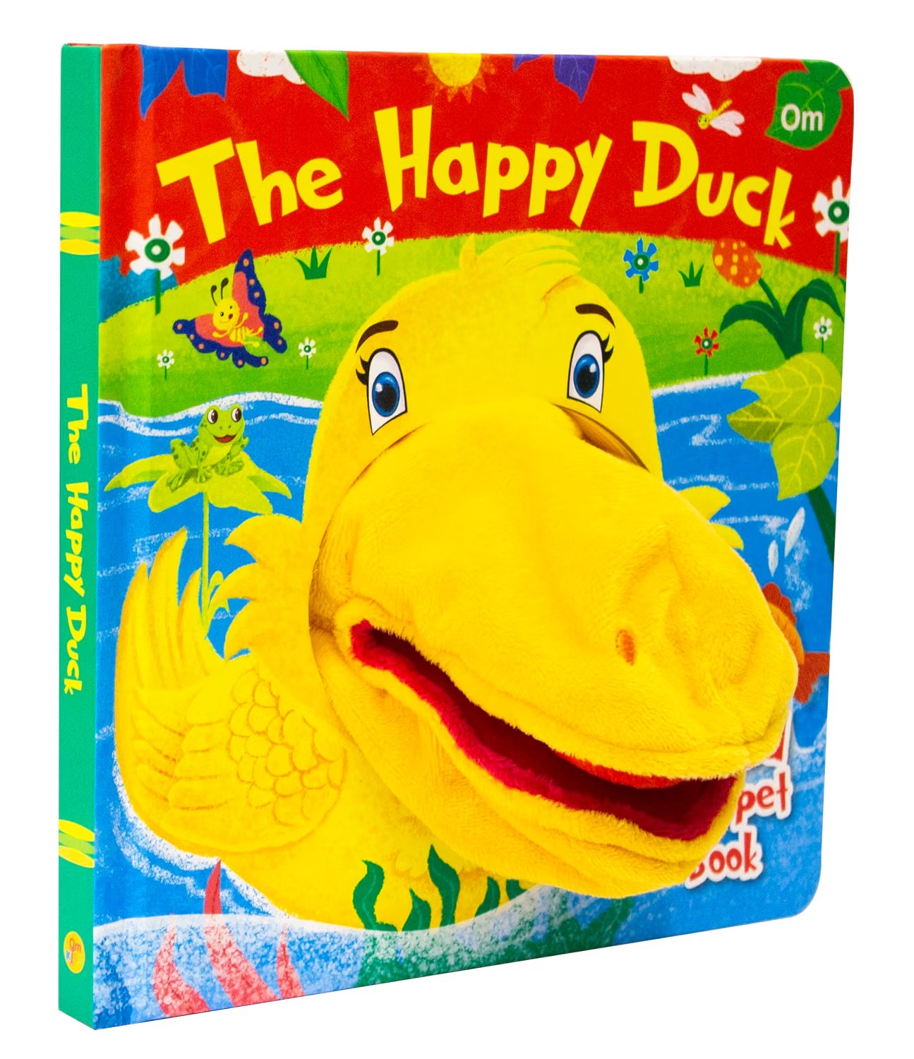 HAND PUPPET BOOK-THE HAPPY DUCK