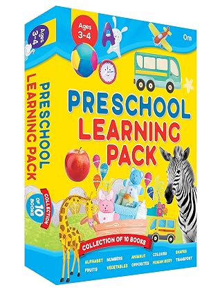 PRESCHOOL LEARNING PACK : COLLECTION OF 10 ACTIVITY BOOKS