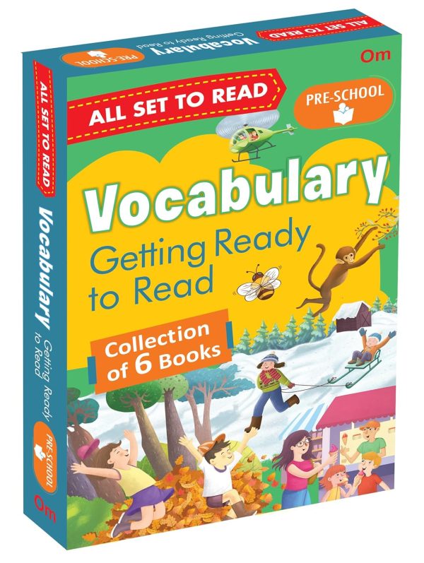 ENGLISH READER: VOCABULARY BUILDING PACK - GETTING READY TO READ - PRE-SCHOOL (A COLLECTION OF 6 BOO