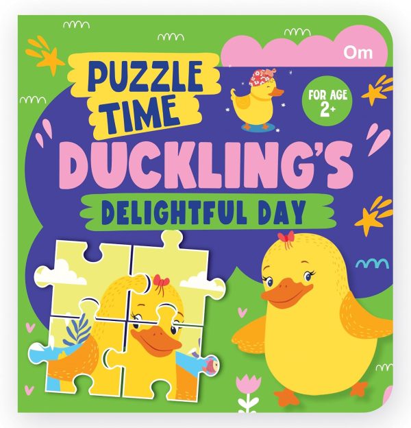 PUZZLE PLAY TIME: PLAY DUCKLING’S DELIGHTFUL DAY | JIGSAW PUZZLE & STORY BOOK FOR KIDS