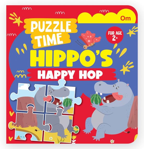 PUZZLE PLAY TIME: PLAY HIPPO’S HAPPY HOP | JIGSAW PUZZLE & STORY BOOK FOR KIDS