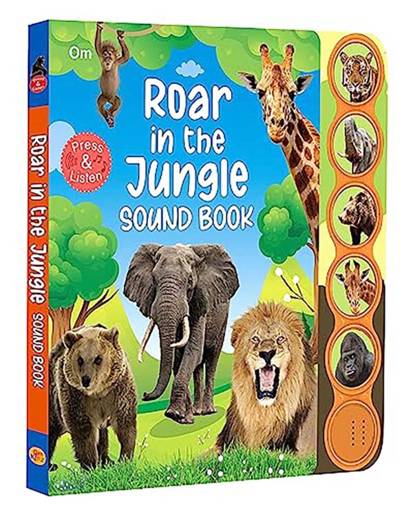 ROAR IN THE JUNGLE SOUND BOOK (BOARD BOOK FOR CHILDREN)