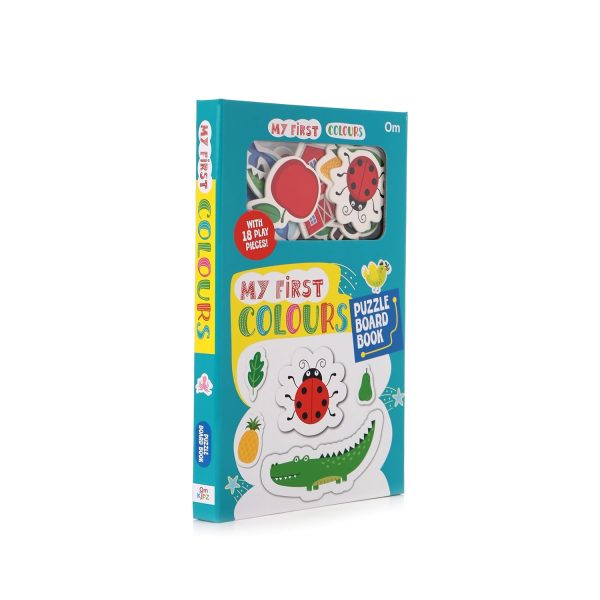 MY FIRST PUZZLE BOARD BOOK: COLOURS | INTERACTIVE PUZZLE BOARD BOOK FOR TODDLERS | EARLY LEARNING COLOURS BOOK | MATCHING & PROBLEM-SOLVING ACTIVITY BOOK