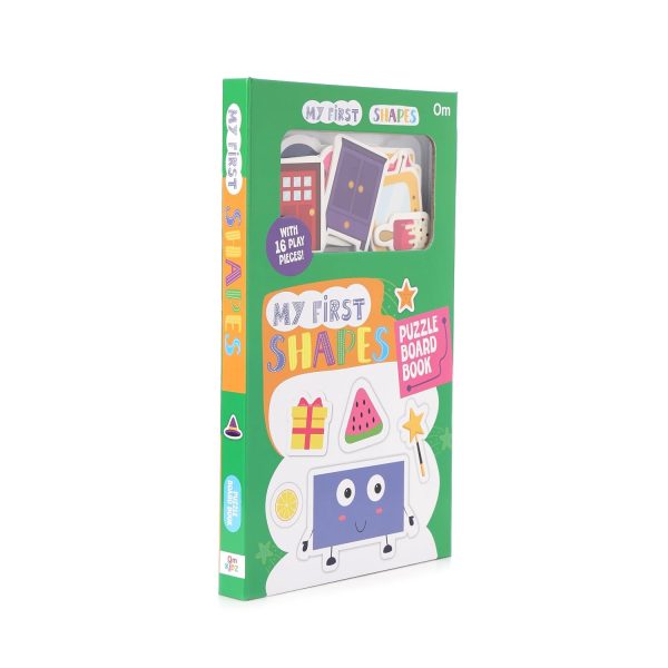 MY FIRST PUZZLE BOARD BOOK: SHAPES | INTERACTIVE PUZZLE BOARD BOOK FOR TODDLERS | EARLY LEARNING SHAPES BOOK | MATCHING & PROBLEM-SOLVING ACTIVITY BOOK