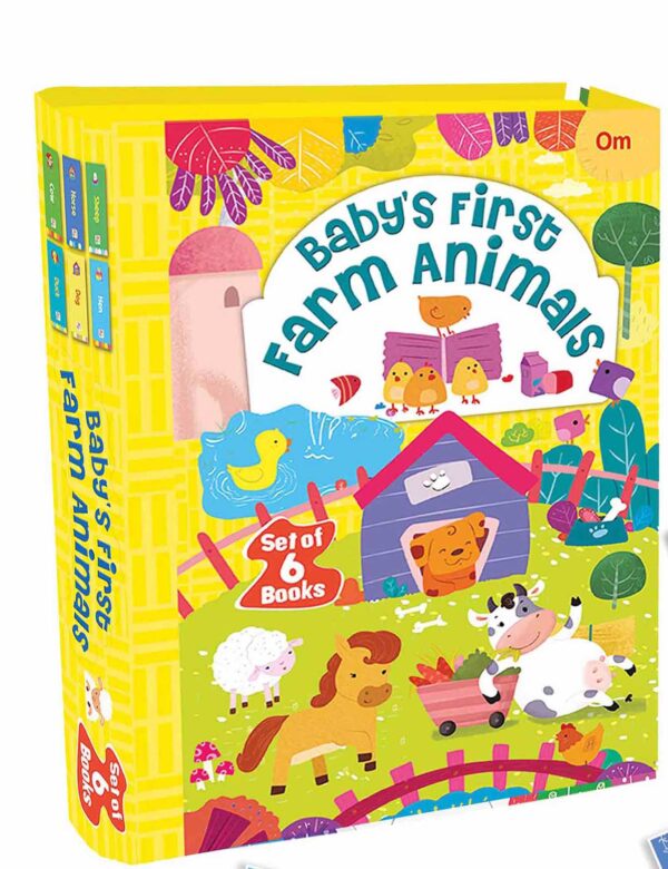 BABY’S FIRST FARM ANIMALS (BOX) (BOARD BOOK FOR CHILDREN)