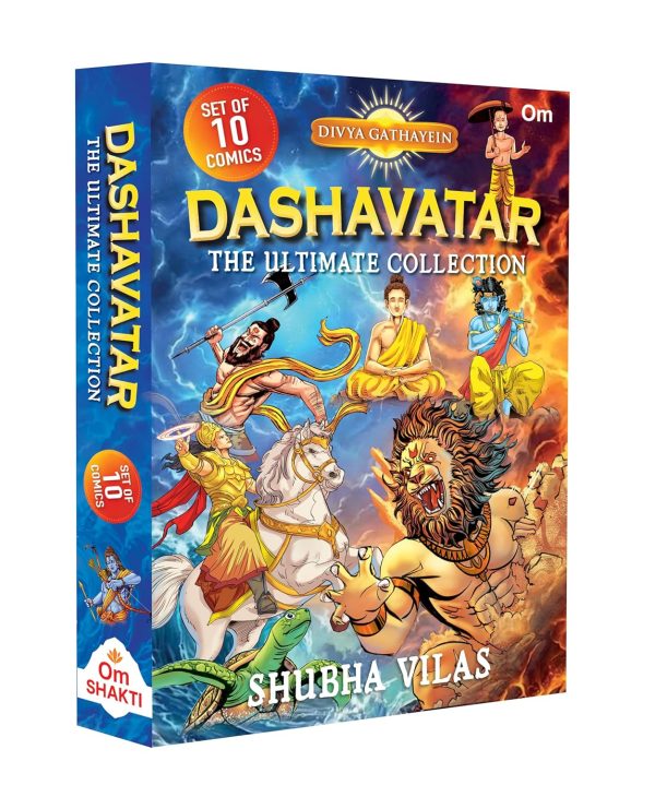 Dashavatar: The Ultimate Collection – Divya Gathayein – Set of 10 Comics