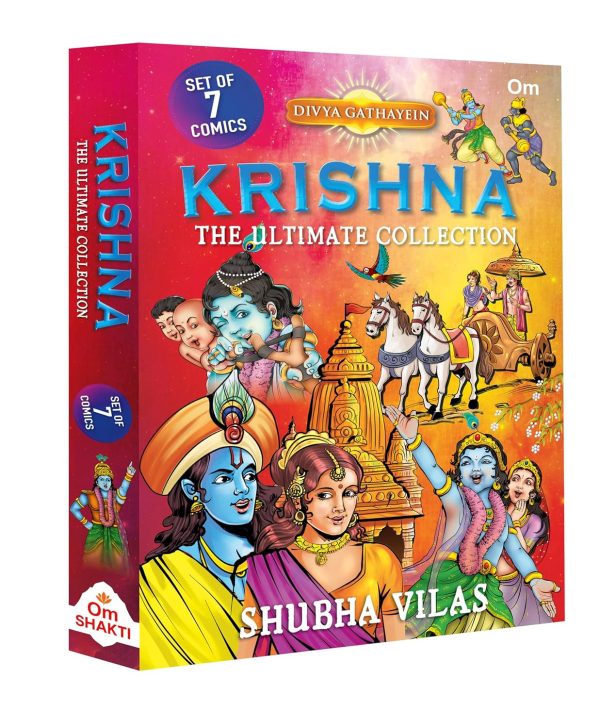 Krishna: The Ultimate Collection – Divya Gathayein – Set of 7 Comics
