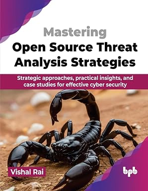 MASTERING OPEN SOURCE THREAT ANALYSIS STRATEGIES