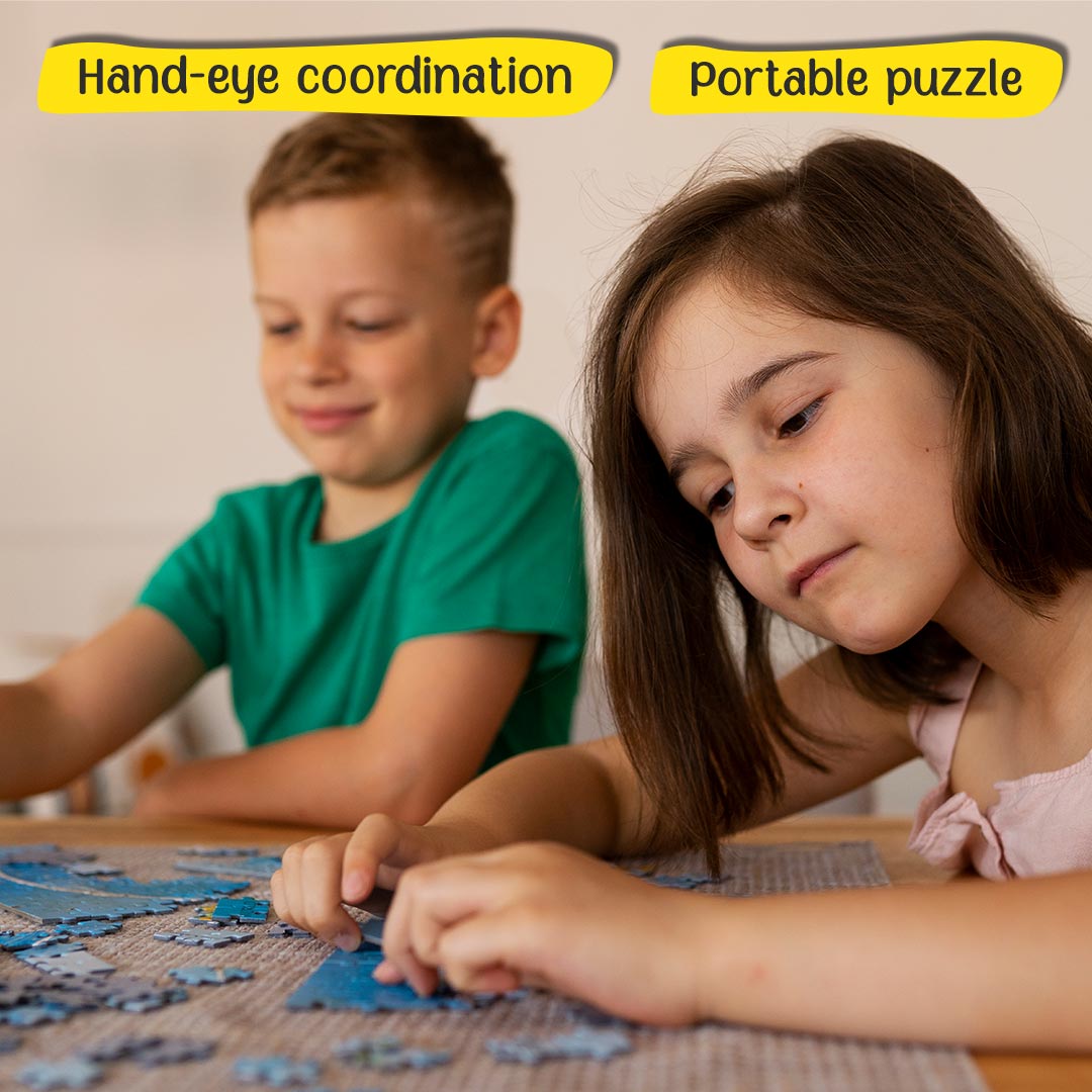 Advit Toys Pinocchio - Jigsaw Puzzle | Best Gift for Baby Boys and Girls | Jigsaw Puzzles for Kids(100 Piece + Educational Fun Fact Book Inside)