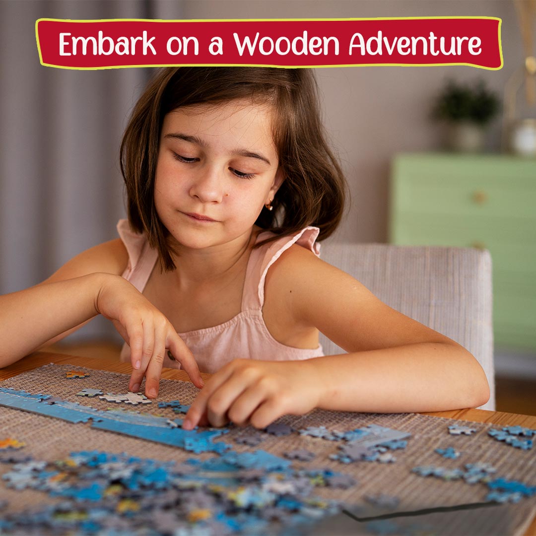 Advit Toys Pinocchio - Jigsaw Puzzle | Best Gift for Baby Boys and Girls | Jigsaw Puzzles for Kids(100 Piece + Educational Fun Fact Book Inside)