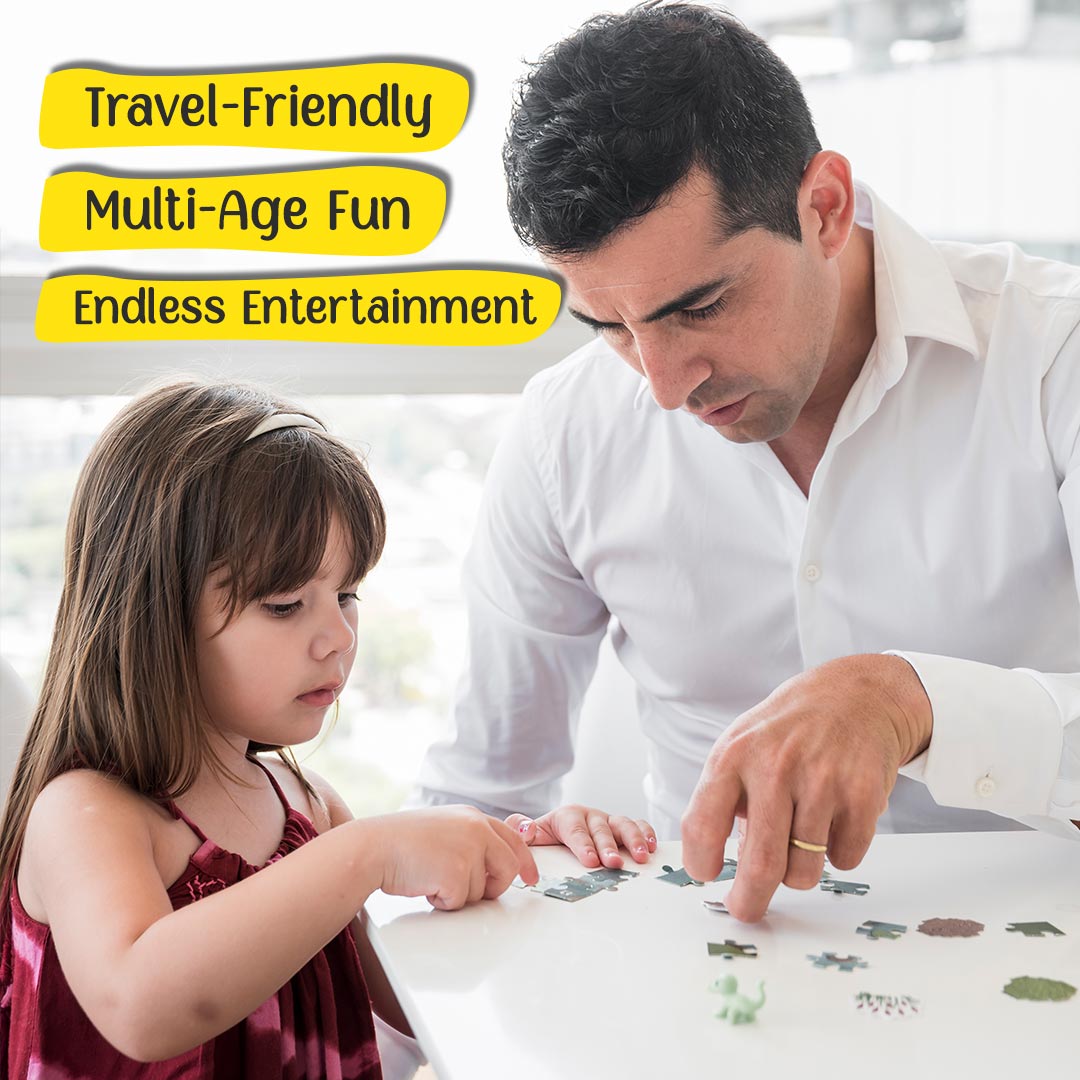 Advit Toys - The Earth Jigsaw Puzzle | Educational Jigsaw Puzzles for Kids Toddlers 4+ Years (48 Piece + Educational Fun Fact Book Inside)