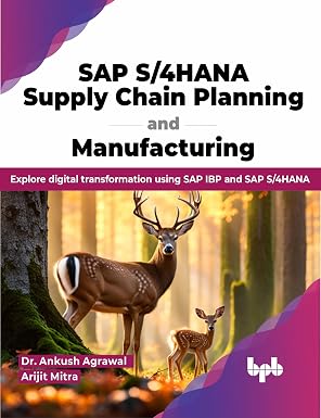 SAP S/4HANA SUPPLY CHAIN PLANNING AND MANUFACTURING: EXPLORE DIGITAL TRANSFORMATION USING SAP IBP AND SAP S/4HANA