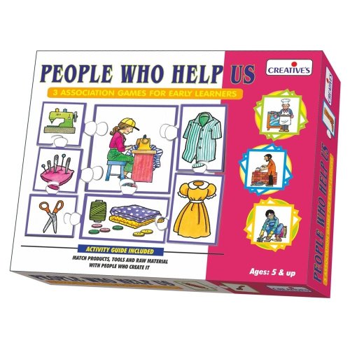 PEOPLE WHO HELP US – 3 ASSOCIATION GAMES FOR EARLY LEARNERS