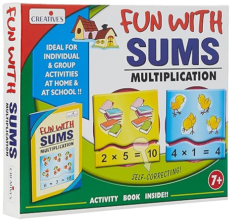 Fun With Sums - Multiplication Puzzle (Multi-Color)
