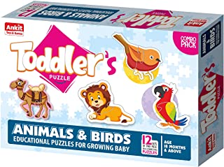 TODDLER'S PUZZLE ANIMALS & BIRDS