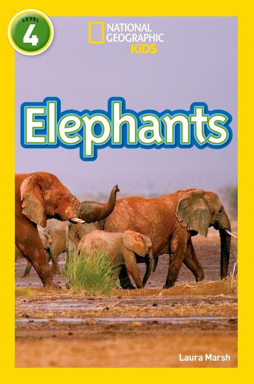 NATIONAL GEOGRAPHIC READERS - ELEPHANTS : LEVEL 4
