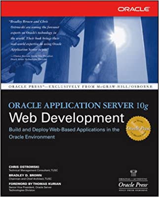 Oracle Application Server 10g Web Development 