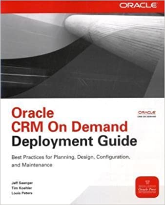 Oracle CRM On Demand Deployment Guide