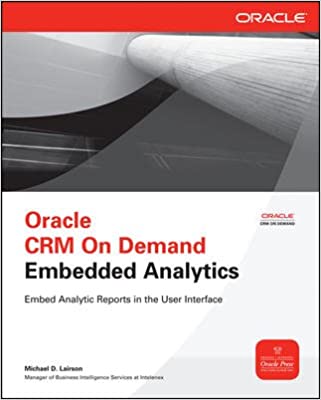 Oracle Crm on Demand Embedded Analytics
