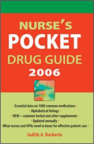 NURSE'S POCKET DRUG GUIDE 2006