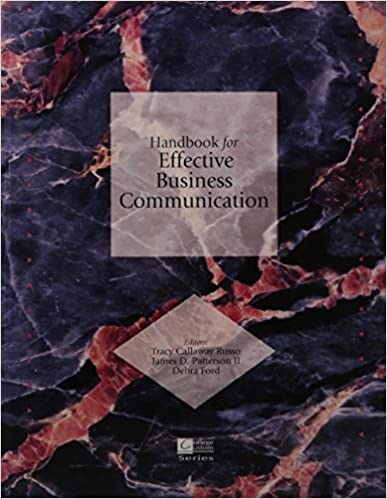 Handbook of Effective Business Communication Custom