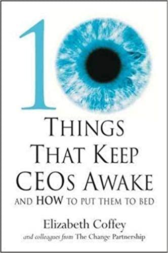 10 things That keep CEOs Awake At Night