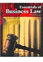 Essentials Of Business Law Student Edition