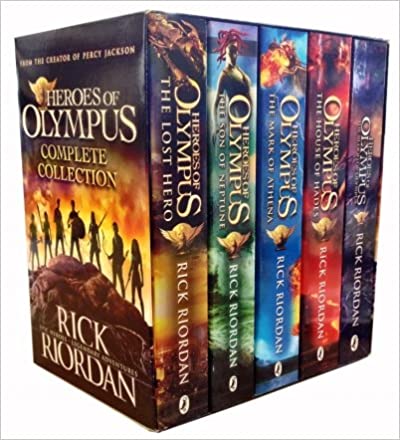 Heroes of Olympus Complete Collection (5 Book Slipcase)
