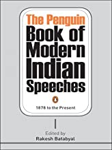 Penguin Book of Modern Indian Speeches: 1878 to the Present