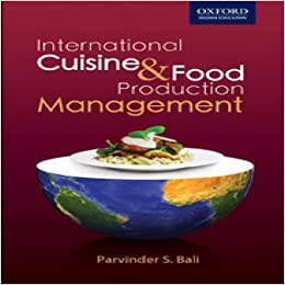 International Cuisine And Food Production Management