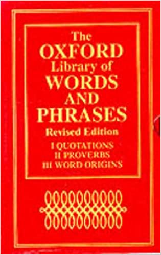 The Oxford Library of Words and Phrases