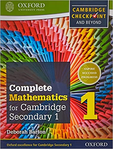 COMPLETE MATHEMATICS FOR CAMBRIDGE SECONDARY 1 STUDENT BOOK 1
