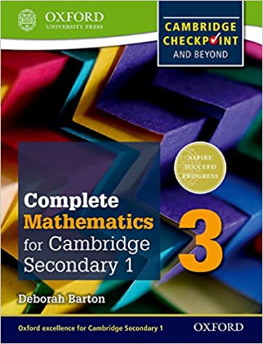 COMPLETE MATHEMATICS FOR CAMBRIDGE SECONDARY 1 STUDENT BOOK 3
