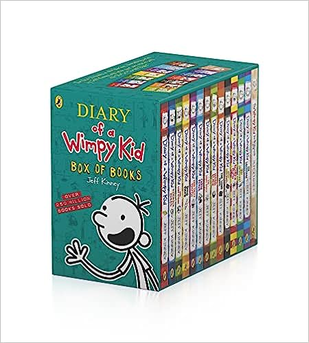 DIARY OF A WIMPY KID BOX SET--..SET OF 14 BOOKS