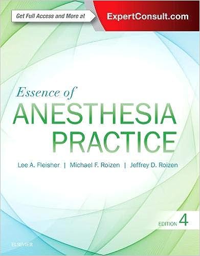 Essence of Anesthesia Practice 4e