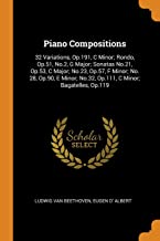 PIANO COMPOSITIONS