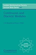 Continuous and Discrete Modules: 147