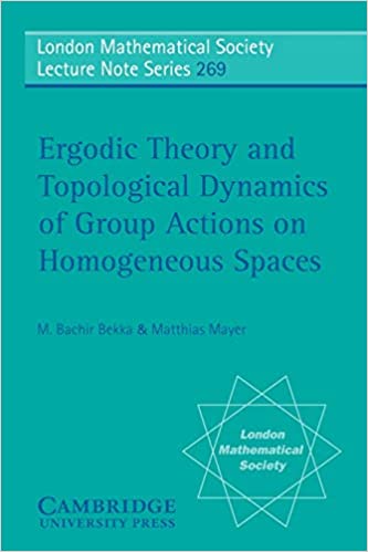 Ergodic Theory and Topological Dynamics of Group Actions on Homogeneous Spaces: 269 (London Mathematical Society Lecture Note Series, Series Number 269