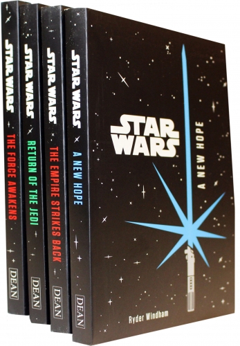 Star Wars Junior Novel Collection 4 Books Set 