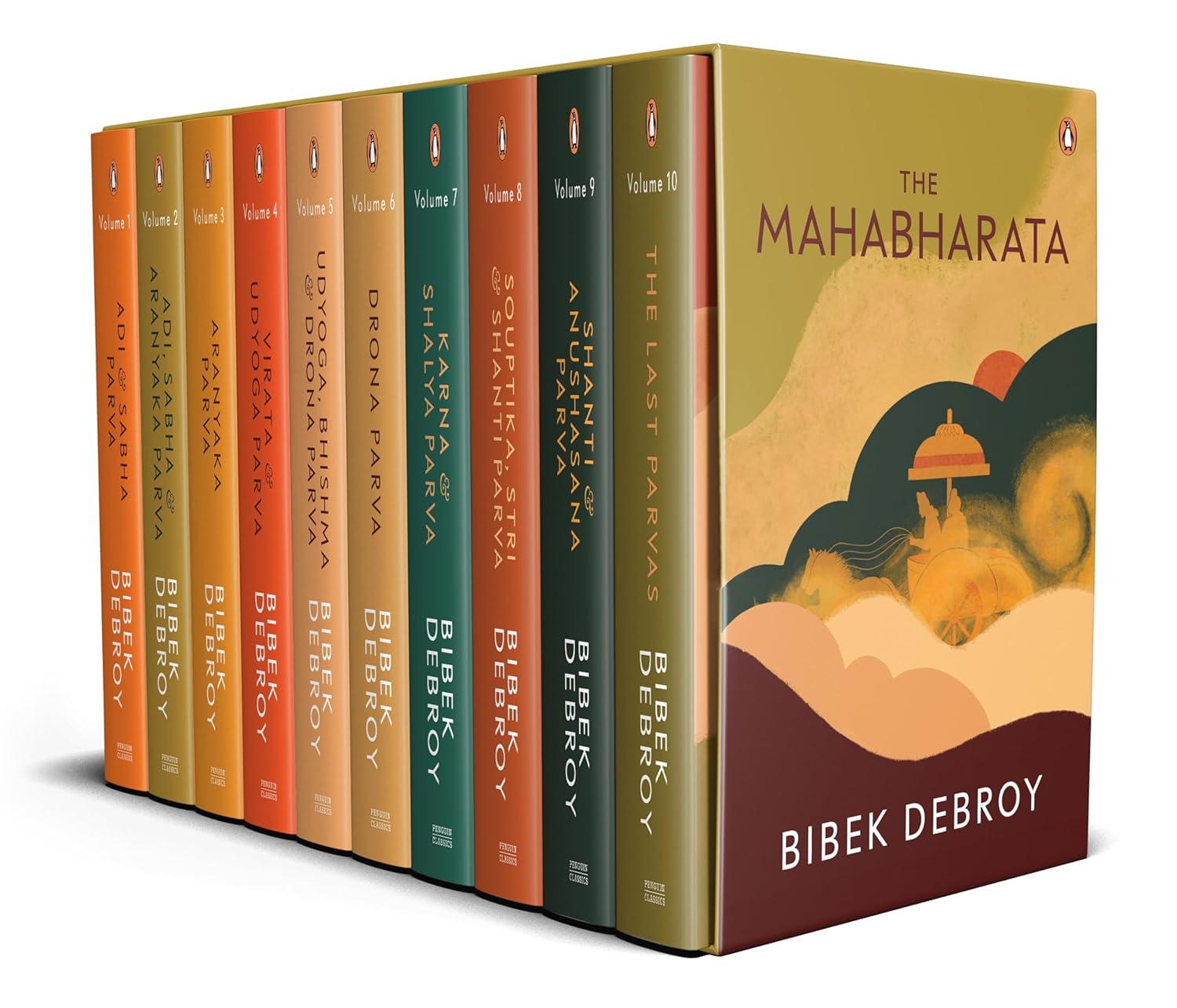 THE MAHABHARATA: VOLUME 1-10